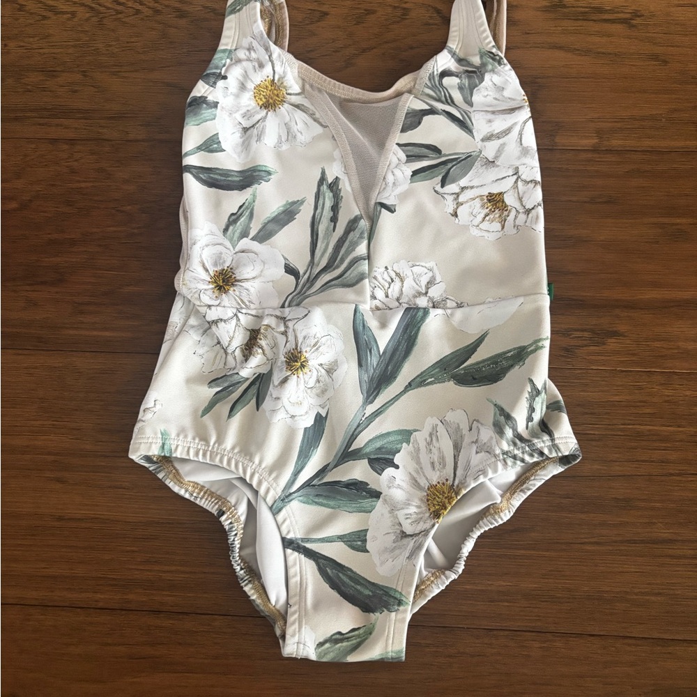 Floral luckyleo ballet leotard
